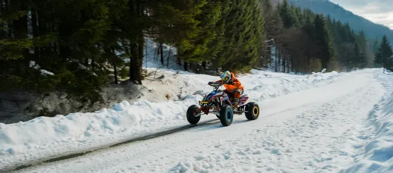 À la conquête de la nature : la puissance du quad en tout-terrain