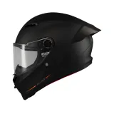 Casque AXXIS Fenix Solid A1 (Gloss Black) - Image 2